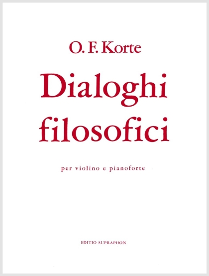 Filosofické dialogy pro housle a klavír (Dialoghi filosofici)