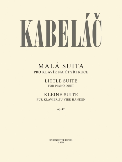 Kabeláč Miloslav: Malá suita op. 42