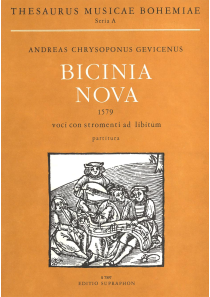 Bicinia nova (102 skladby pro dva zpěvní hlasy)