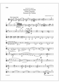 Koncert a moll pro housle a orchestr op. 53